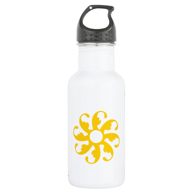 Botella De Agua Flor 7 del Freesia (Anverso)