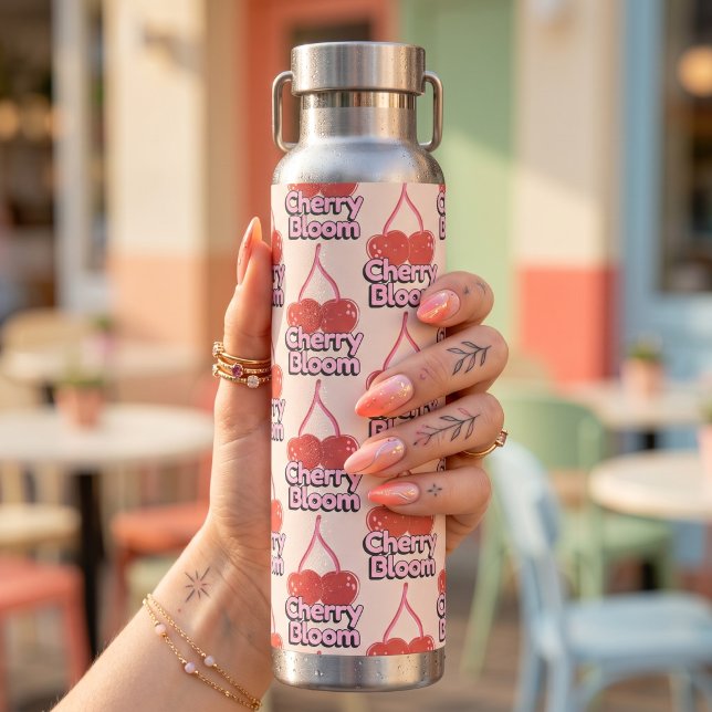 Botella De Agua Flor de Cerezo (Subido por el creador)
