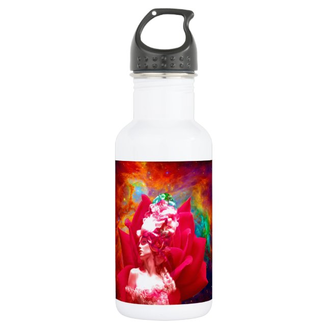Botella De Agua Flor de estrella (Anverso)