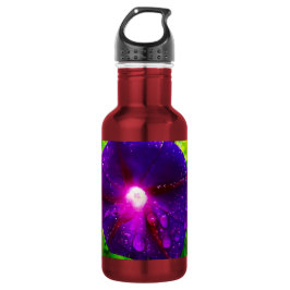 Botella De Agua Flor de Gloria de la Mañana 