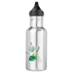 Botella De Agua Flor de Loto Egipcia Vintage