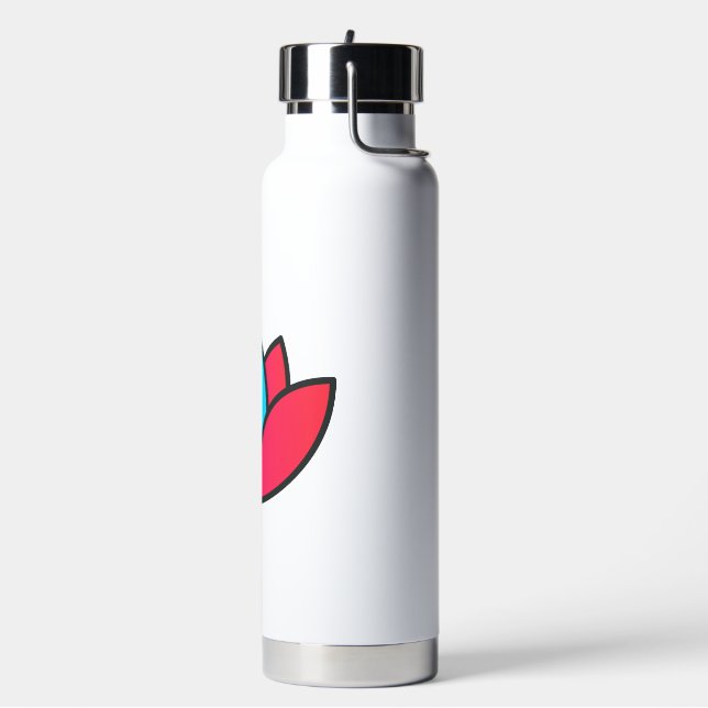 Botella De Agua Flor de meditación de Lotus (Izquierda)