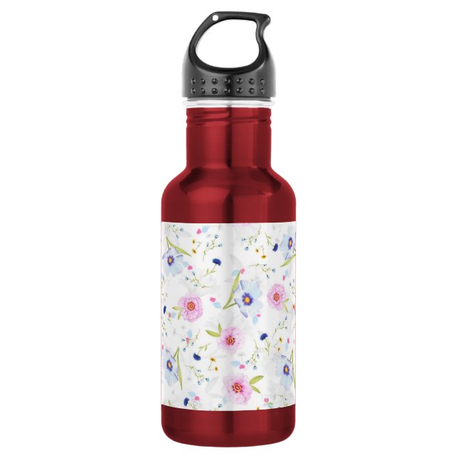 Botella de agua floral (Anverso)