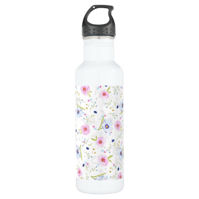 Botella de agua floral (Anverso)