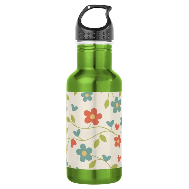 Botella de agua floral (Anverso)