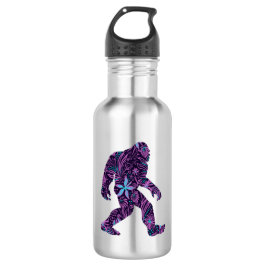BOTELLA DE AGUA FLORAL BIGFOOT