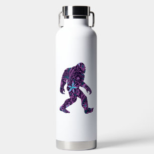 BOTELLA DE AGUA FLORAL BIGFOOT
