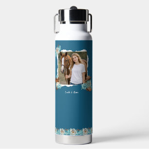 Botella de Agua Floral de Caballo Occidental – Azu