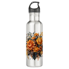 Botella De Agua Floral de otoño espléndida