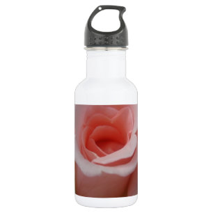 Botella De Agua Florecimiento rosa romántico