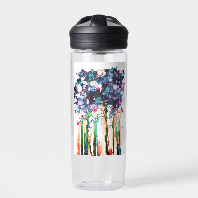 Botella De Agua Flores (Delante)