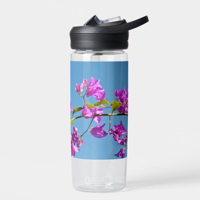 Botella De Agua Flores de Bougainvillea (Izquierdo)