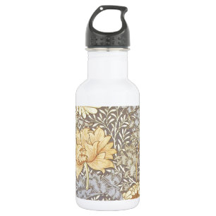Botella De Agua Flores de crisantemo de William Morris