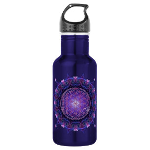 Botella De Agua FLORES DE LA VIDA / Blume des Lebens - Mandala I