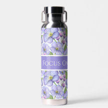 Flores de lavanda Texto motivacional personalizado