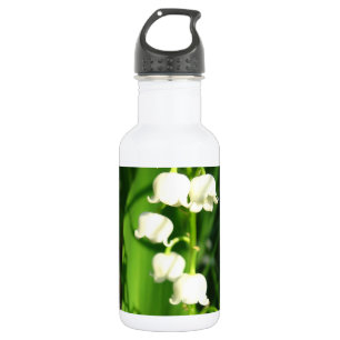 Botella De Agua Flores del lirio de los valles