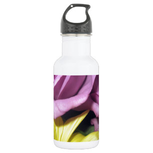 Botella De Agua Flores florecen y los Rosas margaritas aman el des