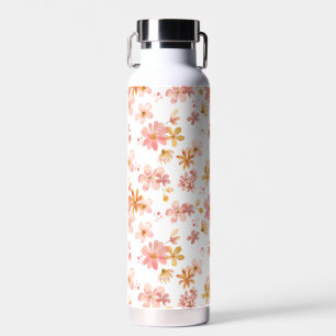 Botella De Agua Flores naturales de tierra rústicas hippie boho