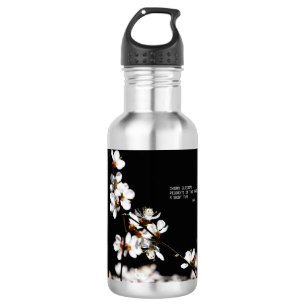 Botella De Agua Flores sakura
