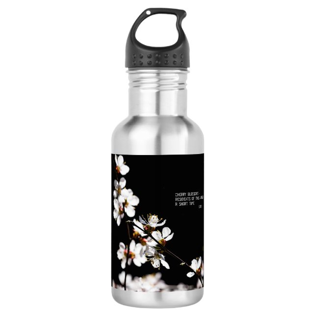 Botella De Agua Flores sakura (Anverso)