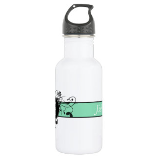 Botella De Agua Flourish del Victorian con monograma