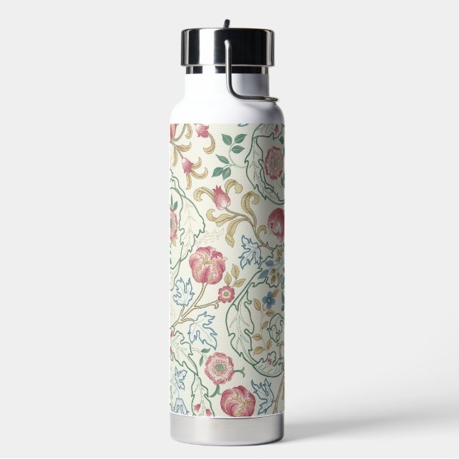 Botella De Agua Flower, Floral Pattern, William Morris (Izquierda)