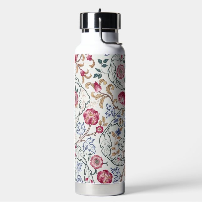 Botella De Agua Flower, Floral Pattern, William Morris (Izquierda)