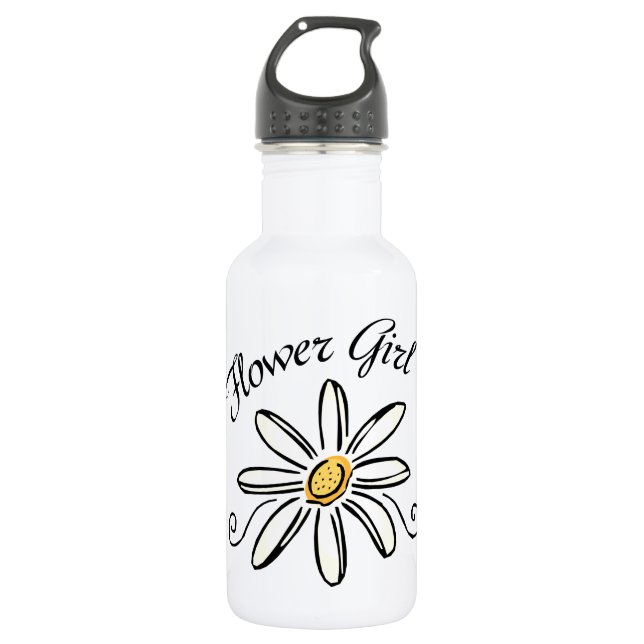 Botella De Agua Flower Girl Bridal Party (Anverso)