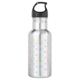 Botella De Agua Flowers, Dots & Sparkles