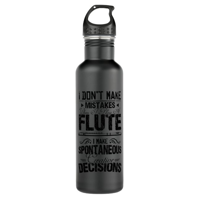 Botella De Agua Flute Funny (Anverso)