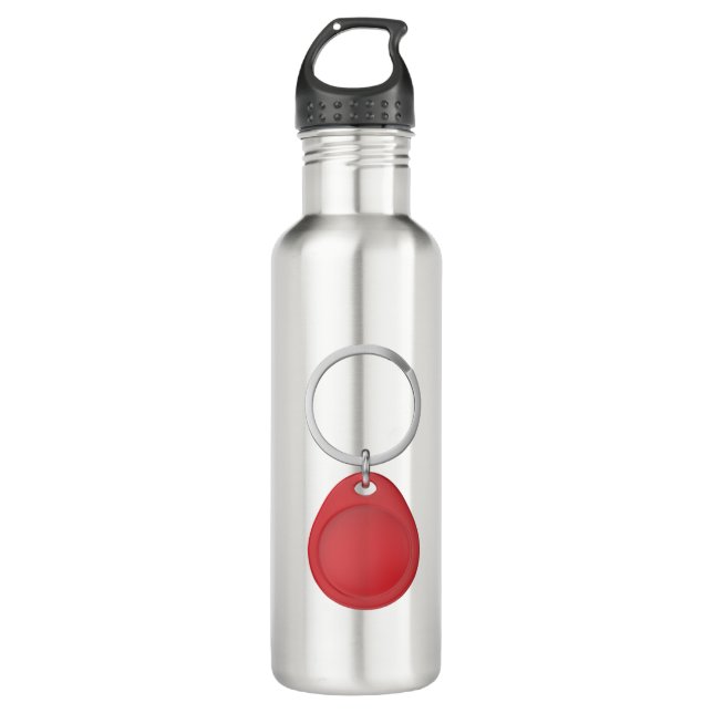 Botella De Agua Fob de teclas de Red RFID (Anverso)