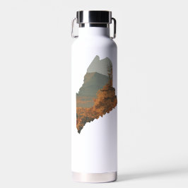 Botella De Agua Foliage otoñal en Katahdin en Maine