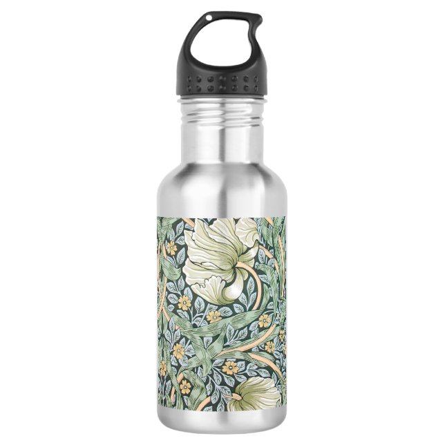 Botella De Agua Fondo de escritorio floral William Morris Pimperne (Anverso)