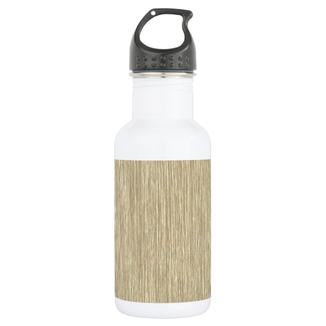 Botella De Agua Fondo de madera granulada rústica desvanecida (Anverso)