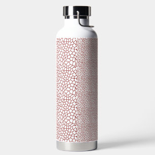 Botella De Agua fondo de pantalla rojo y blanco con un patrón