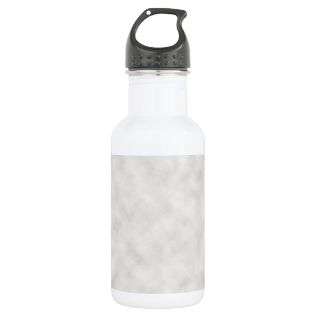 Botella De Agua Fondo de textura de pergamino gris (Anverso)