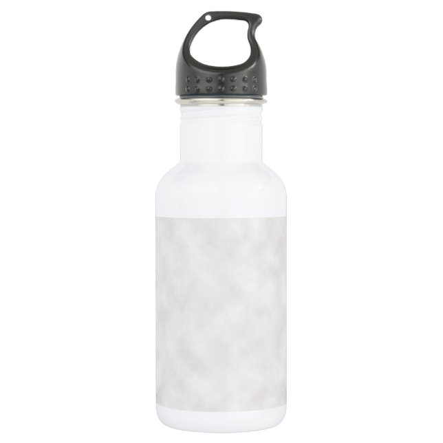 Botella De Agua Fondo de textura de pergamino gris claro (Anverso)