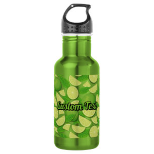 Botella De Agua Fondo Lime