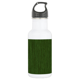 Botella De Agua Fondo Verde Rústico de Madera Grave