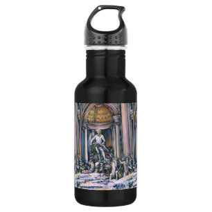 Botella De Agua Fontana Di Trevi, Roma, Italia
