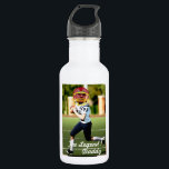 Botella De Agua Football American Player - with YOUR Photo & Text-<br><div class="desc">CUSTOM this Football American Player - Insert YOUR Photo & Text - Wellcome in Sports World</div>