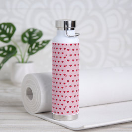 Botella De Agua Forma cardíaca pixelada delgada
