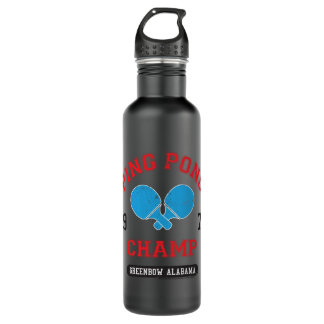 Botella De Agua Forrest Gump Ping Pong Champ Greenbow Alabama 1972
