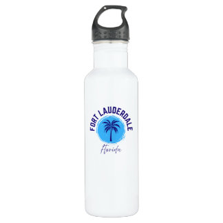 Botella De Agua Fort Lauderdale Florida Water Bottle