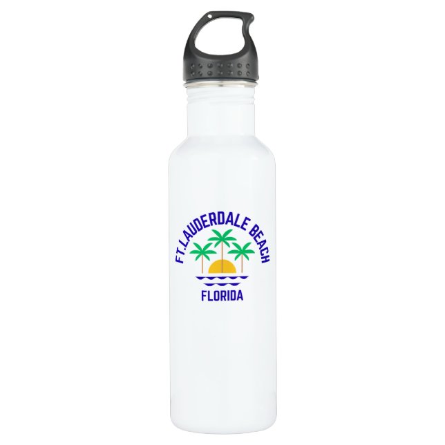 Botella De Agua Fort Lauderdale Water Bottle (Anverso)