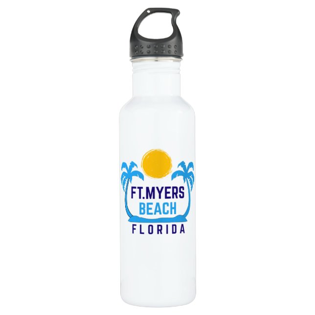 Botella De Agua Fort Myers Water Bottle (Anverso)