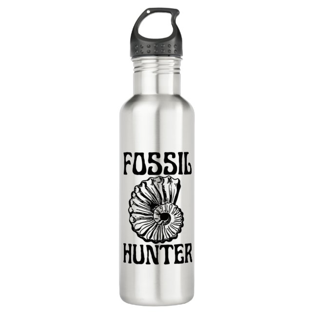 Botella De Agua Fossil Hunter (Anverso)