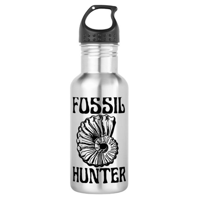 Botella De Agua Fossil Hunter (Anverso)