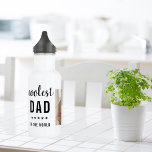 Botella De Agua Foto de colección moderna Regalo del Día de los Pa<br><div class="desc">El "Modern Collage Photo Colorful Best Dad Ever Gift" es un regalo personalizado y único para cualquier padre que merezca ser celebrado. El regalo es una foto de collage hecha de varias imágenes individuales que han sido cuidadosamente dispuestas para crear un diseño impresionante y llamativo. El regalo es una gran...</div>