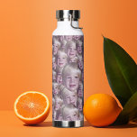 Botella De Agua Foto de personalizado Faces - Eliminar fondo y sub<br><div class="desc">Antes de subir tu foto,  elimina el fondo y usa eso como tu divertida foto. La foto se imprimirá por todo el área de diseño de botellas. Usa tus fotos o fotos favoritas para hacer un toque divertido para compartir con tus amigos.</div>